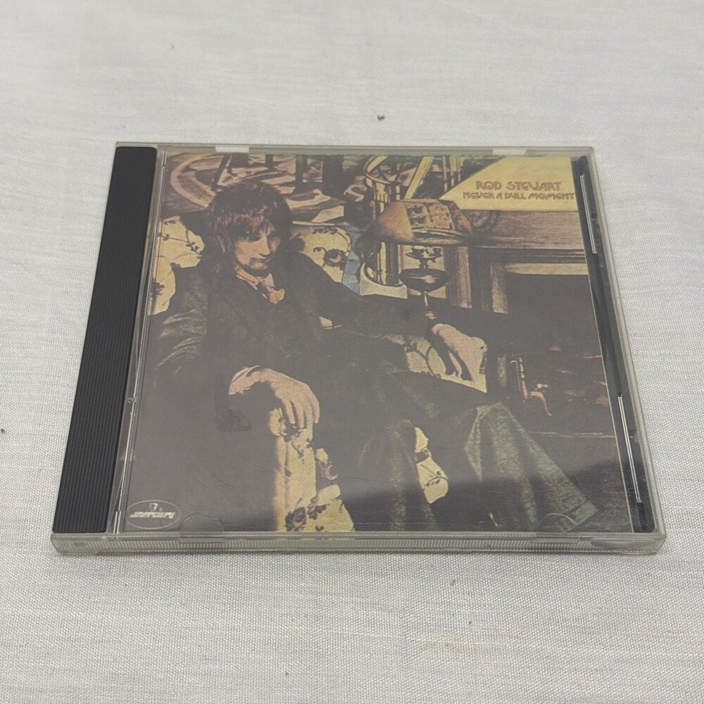 Never a Dull Moment by Rod Stewart (CD, Oct-1988, Island/Mercury)